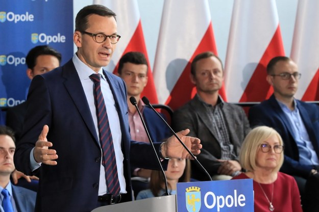 Wizyta premiera Morawieckiego w Opolu /PAP/Krzysztof Świderski /PAP
