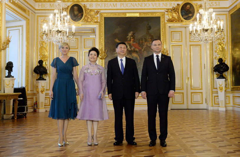 Wizyta prezydenta Chin w Polsce /Jacek Turczyk /PAP