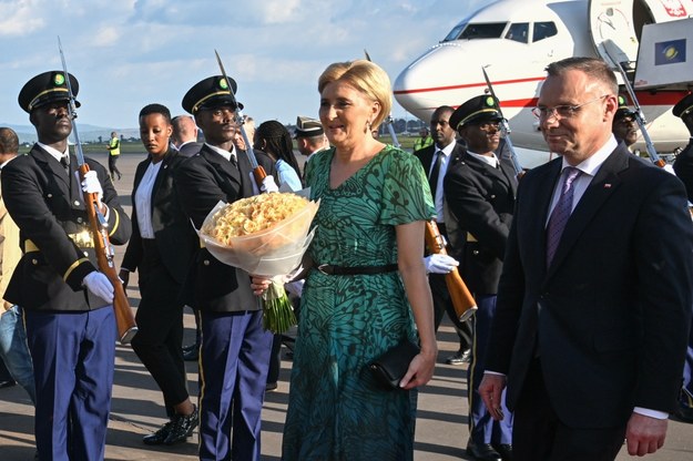 Wizyta prezydenta RP w Rwandzie /Radek Pietruszka /PAP