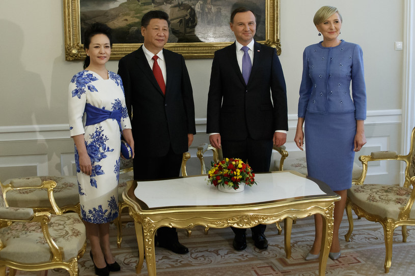 Wizyta Przewodniczącego Chińskiej Republiki Ludowej w Polsce /Krystian Maj /Agencja FORUM
