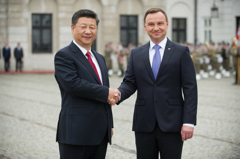 Wizyta Przewodniczącego Chińskiej Republiki Ludowej w Polsce w 2016 roku /Bartosz Krupa / East News /East News