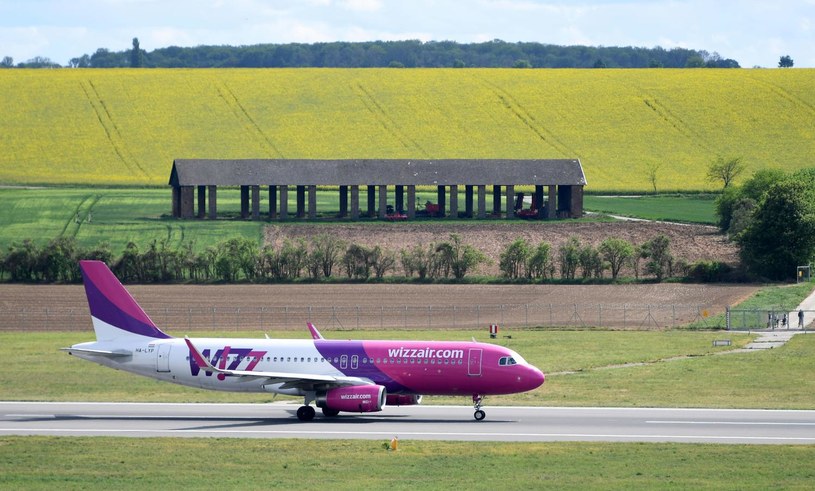 Wizz Air na lotnisku Schwechat/Wiedeń /AFP