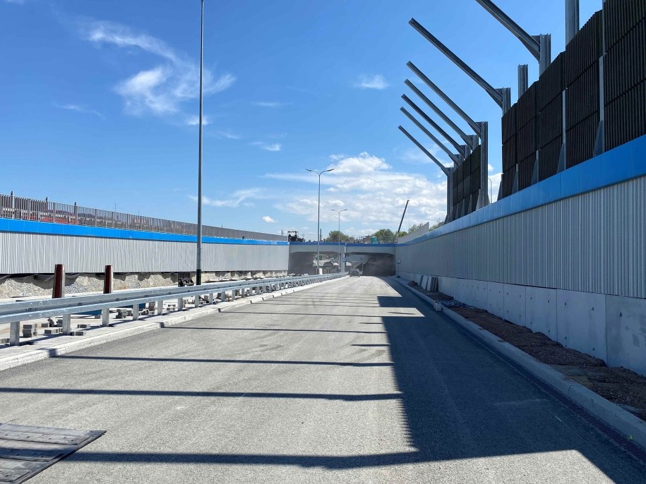 Wjazd do tunelu na Opolskiej /Zarząd Inwestycji Miejskich /