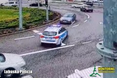 Wjechał bmw pod prąd na ruchliwe rondo [NAGRANIE]