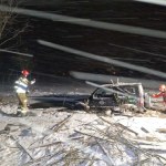 Wjechał na zamarznięte Jezioro Żywieckie. Lód nie wytrzymał