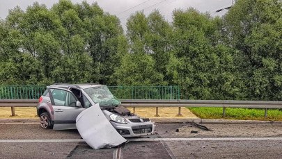 Wjechał pod prąd na obwodnicę Krakowa. Sprawca śmiertelnego wypadku na obserwacji psychiatrycznej