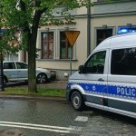 pijany kierowca Wjechał Porsche w budynek w centrum miasta. Groźna sytuacja w Rzeszowie