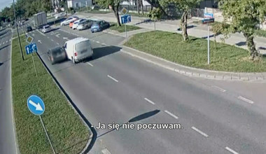 Wjechał prosto w drugie auto, ale "się nie poczuwa"