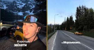 Wjechał sportową Corvettą pod samo Morskie Oko. Kara? Internauci oburzeni