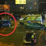 kolizja Wjechała na czerwonym świetle w renault. Prawo jazdy stracił "poszkodowany"