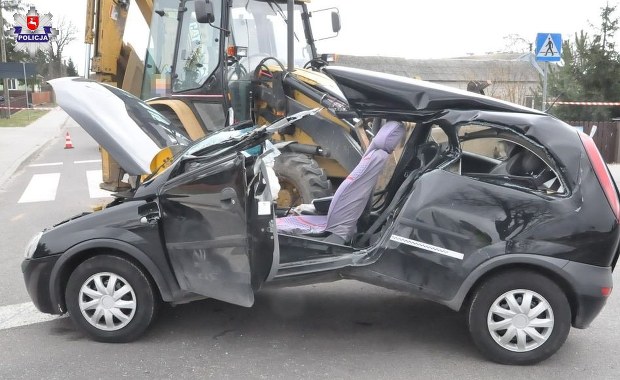 Wjechała w stalową linkę holowniczą. 30-latka z ciężkimi obrażeniami 