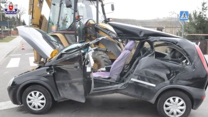 Wjechała w stalową linkę holowniczą. 30-latka z ciężkimi obrażeniami 