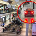 Wjechali Audi do centrum handlowego. Nie chodziło o "szybkie zakupy"