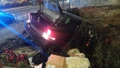 Wjechali do głębokiego wykopu w centrum Wrocławia. Byli pijani