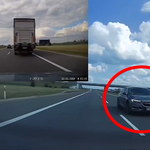 Włączył migacz i strąbił auto na drugim pasie. Dziwne, ale miał rację