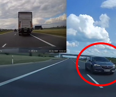 Włączył migacz i strąbił auto na drugim pasie. Dziwne, ale miał rację