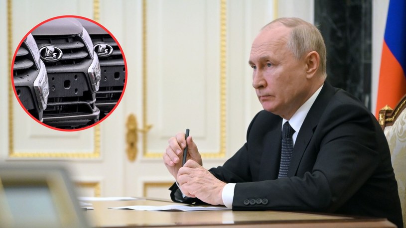 Władimir Putin chce, by urzędnicy państwowi jeździli rosyjskimi autami /Alexander KAZAKOV/POOL, Yuri KADOBNOV /AFP