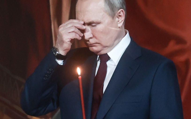 Władimir Putin choruje? /Agencja FORUM