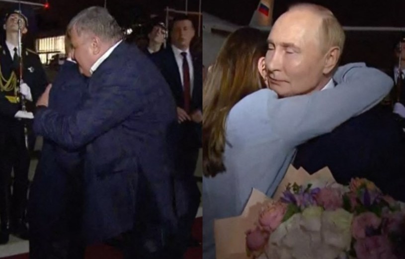 Władimir Putin czekał na szpiegów na lotnisku. Dziękował im za "wierność"