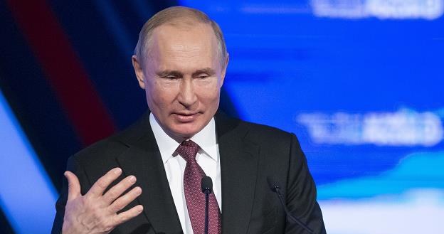 Władimir Putin dzisiaj w Moskwie /PAP