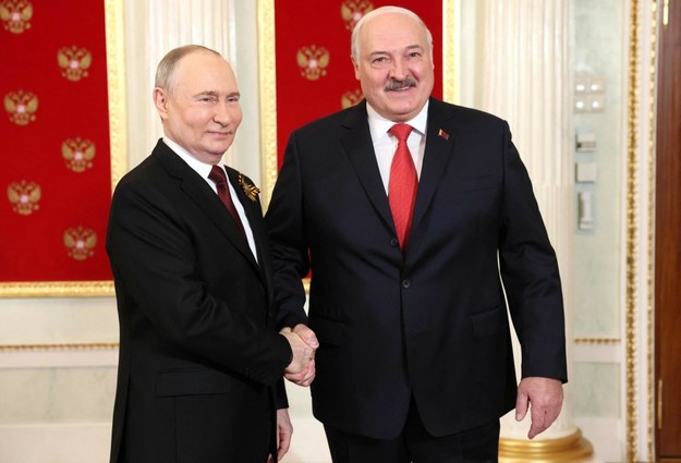 Władimir Putin i Alaksandar Łukaszenka /East News