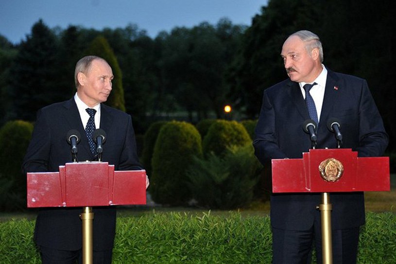 Władimir Putin i Alaksandr Łukaszenka (arch.) /East News