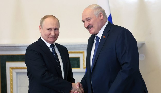 Władimir Putin i Alaksandr Łukaszenka /MIKHAIL METZEL / KREMLIN POOL / SPUTNIK /PAP/EPA