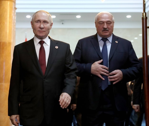 Władimir Putin i Aleksandr Łukaszenka / Igor Kovalenko/PAP/EPA /PAP