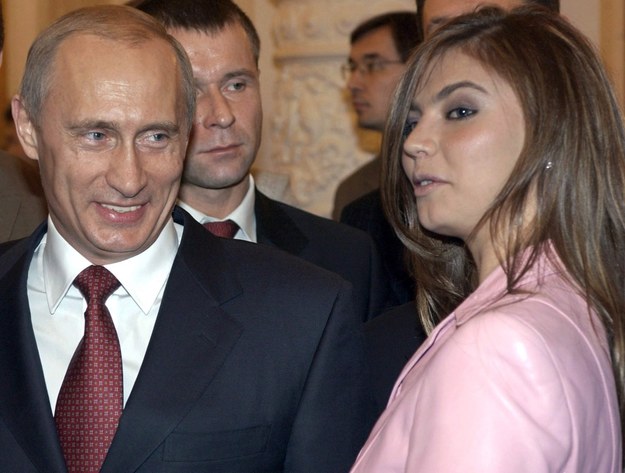 Władimir Putin i Alina Kabajewa w 2004 roku /ITAR-TASS POOL /PAP/EPA