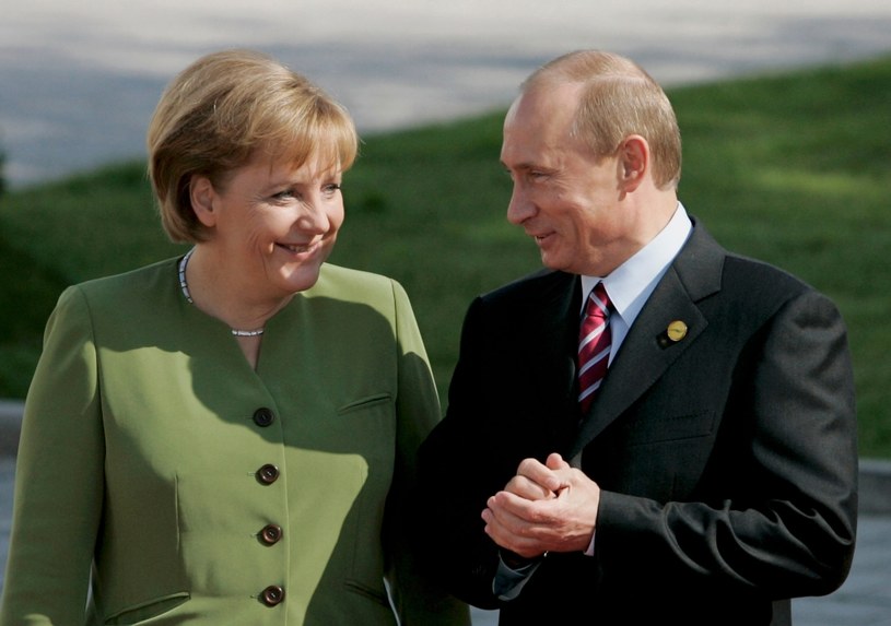 Władimir Putin i Angela Merkel w 2007 roku /Ralph Orlowski / Staff /Getty Images