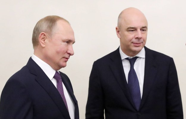 Władimir Putin i Anton Siluanow /MICHAEL KLIMENTYEV/SPUTNIK/KREMLIN POOL /PAP/EPA