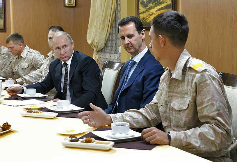 Władimir Putin i Baszar al-Asad (arch.) /AFP