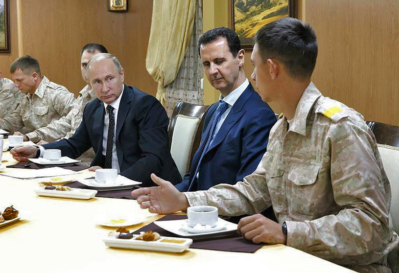 Władimir Putin i Baszar al-Asad /AFP