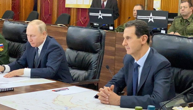 Władimir Putin i Baszar al-Assad /SYRIAN PRESIDENCY HANDOUT /PAP/EPA