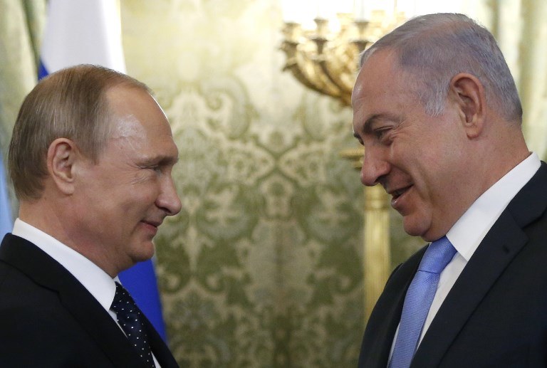 Władimir Putin i Benjamin Netanyahu /AFP