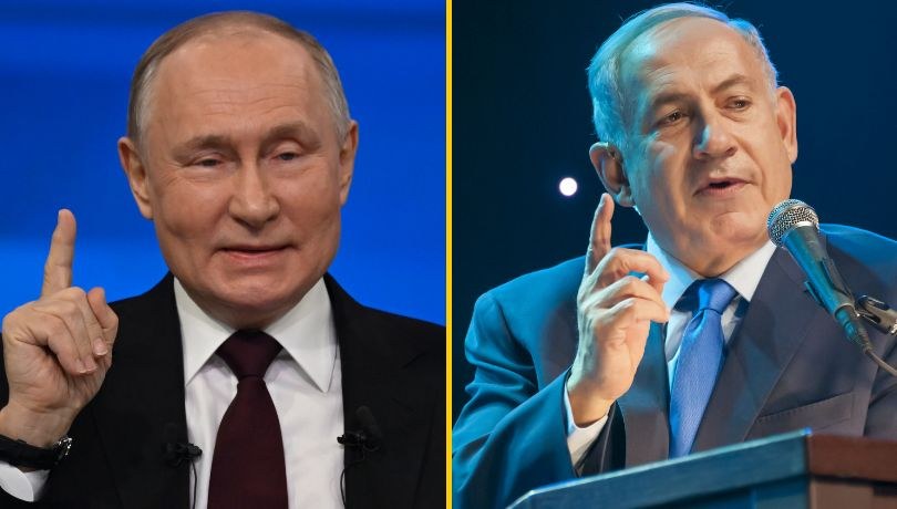 Władimir Putin i Binjamin Netanjahu są ścigani przez Międzynarodowy Trybunał Karny w Hadze /Shutterstock