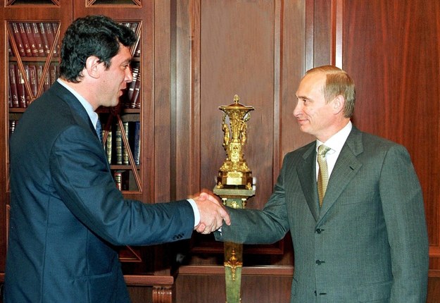 Władimir Putin i Borys Niemcow. Zdjęcie z 2002 roku /ITAR-TASS/POOL /PAP/EPA
