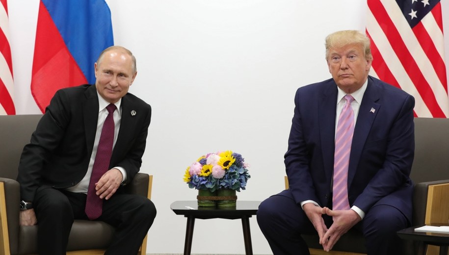 Władimir Putin i Donald Trump podczas spotkania w 2019 roku /MIKHAIL KLIMENTYEV / SPUTNIK  /PAP/EPA