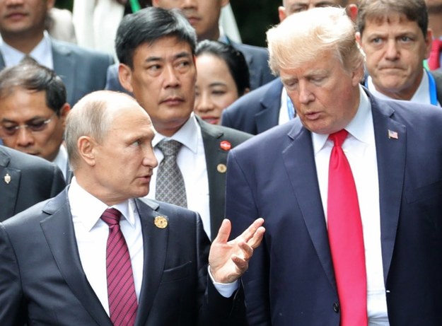 Władimir Putin i Donald Trump /MIKHAIL KLIMENTYEV/SPUTNIK/KREMLIN / POOL /PAP/EPA