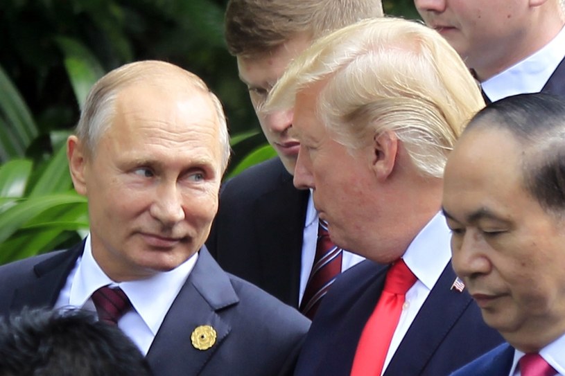 Władimir Putin i Donald Trump /Hau Dinh /East News