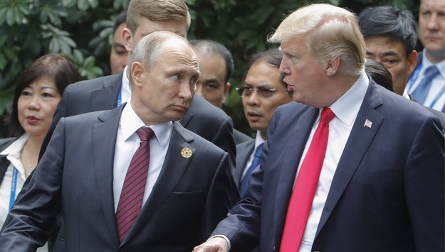 Władimir Putin i Donald Trump /MIKHAIL METZEL  /PAP/EPA