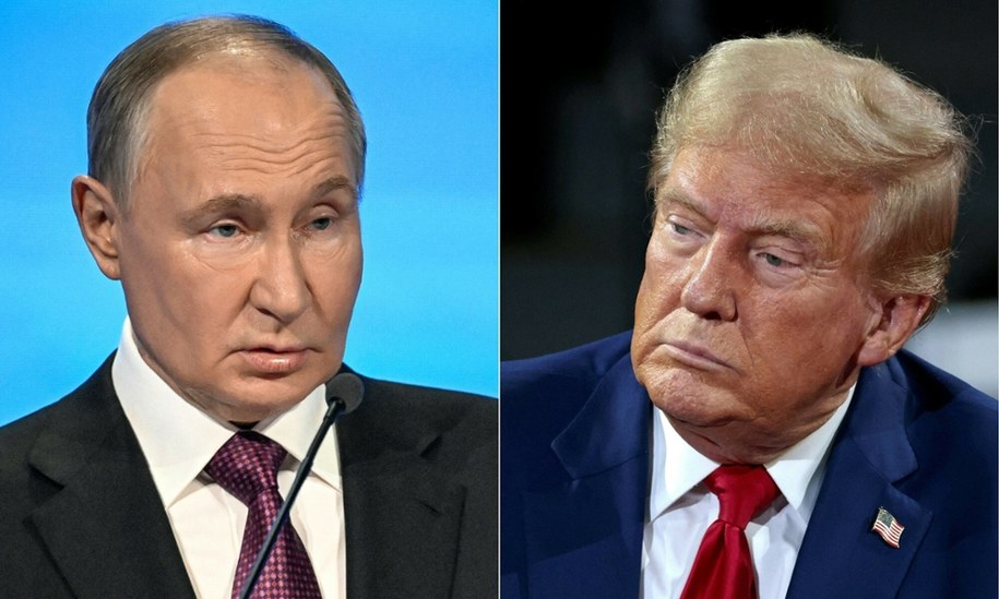 Władimir Putin i Donald Trump /ALEXANDER NEMENOV/AFP/East News /East News