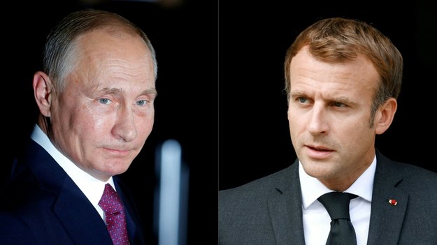 Władimir Putin i Emmanuel Macron /Odd ANDERSEN/AFP /East News