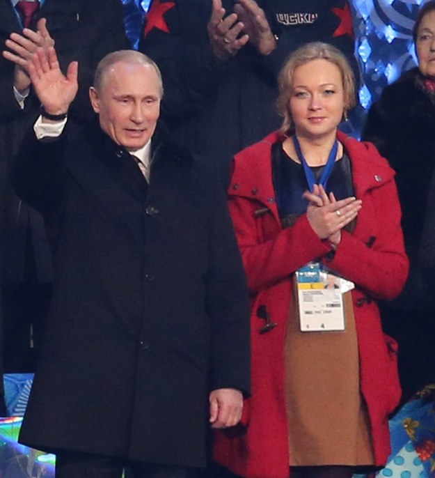 Władimir Putin i Irina Skworcowa /FREDRIK VON ERICHSEN /PAP/EPA