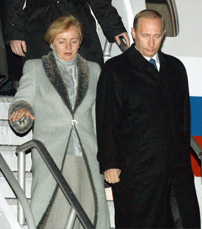 Władimir Putin i jego była żona Ludmiła Putin /East News
