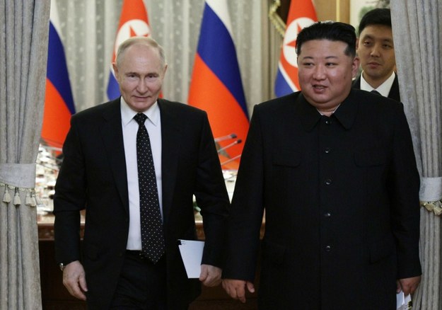 Władimir Putin i Kim Dzong Un /GAVRIIL GRIGOROV/AFP /East News