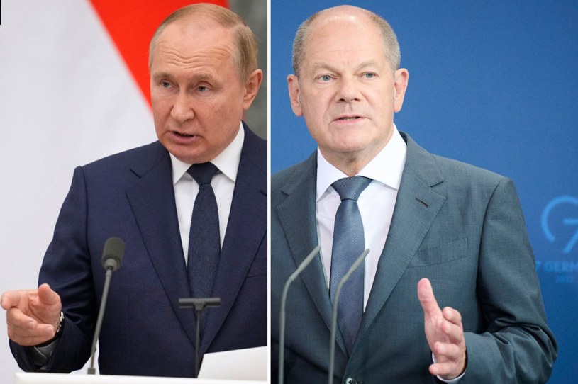 Władimir Putin i Olaf Scholz /ALEXANDER ZEMLIANICHENKO / POOL / AFP /AFP