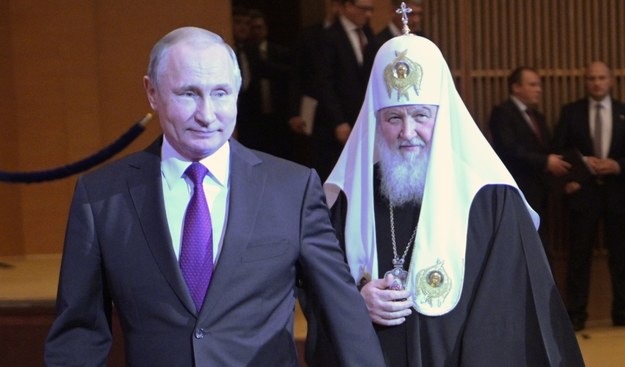 Władimir Putin i patriarcha Cyryl /EPA/ALEXEI NIKOLSKY/SPUTNIK /KREMLIN POOL /PAP/EPA