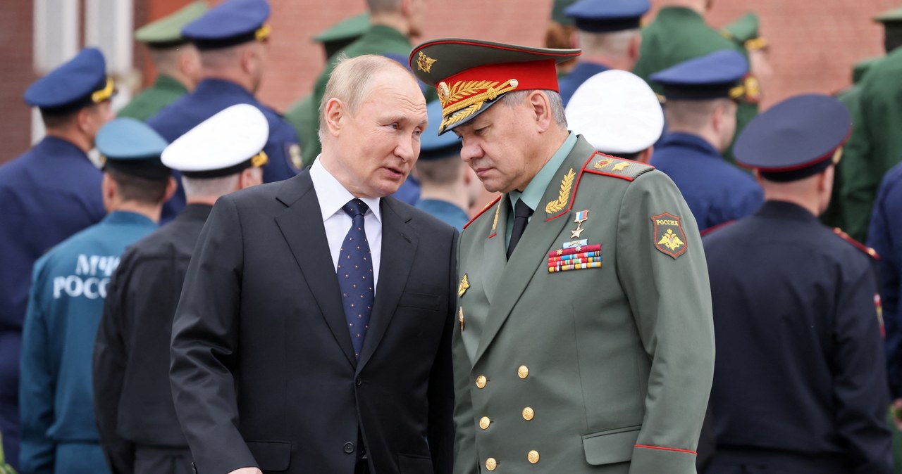 Władimir Putin i Sergei Shoigu /Agencja FORUM