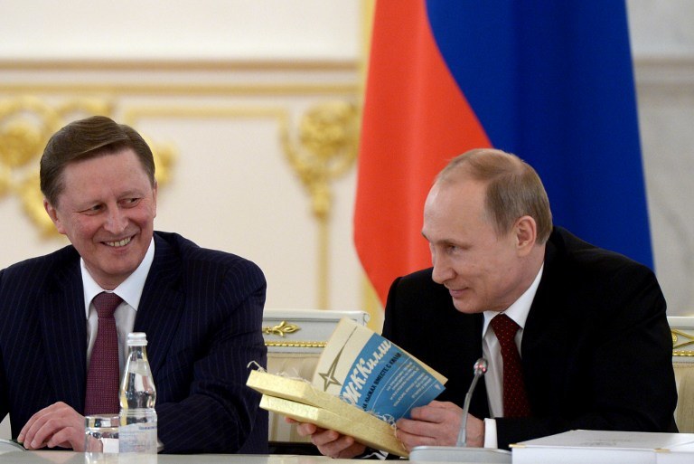 Władimir Putin i Siergiej Iwanow /AFP